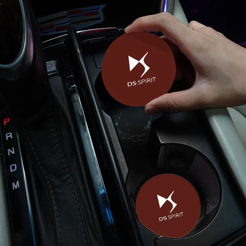 

Automobile soft rubber heat insulation waterproof coaster mats For DS SPIRIT DS3 DS4 DS5 5LS DS6 DS7 WILD RUBIS Accessories
