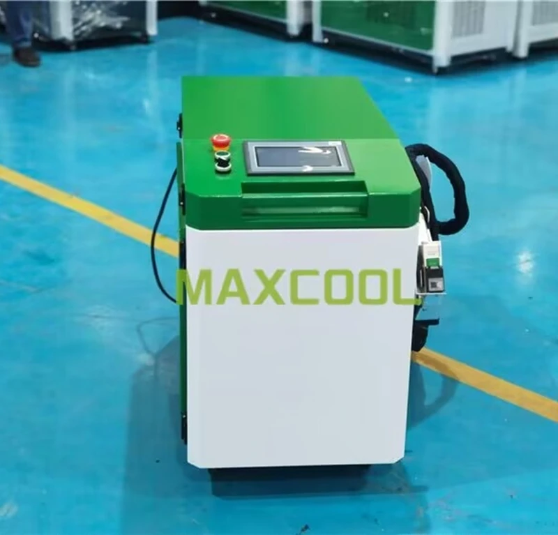 Maxcool 3000W Laser Cleaning Machine Rust Removal Oil Dust Paint Remover Lazer Cleaner Mini Cabinet