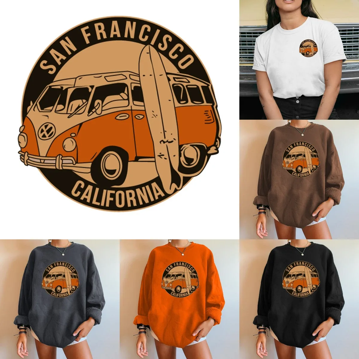 San Francisco California Patches For Men Iron On Heat Transfer US Fashion District Name Parches Termoadhesivos Para Ropa