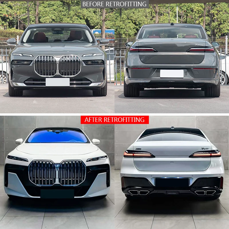 Classic Car Restomod Body Kits2023-2026 Car Modification G70 760M Body Kit Upgrade Front Bumper Headlights Hood Bumper Tailligh