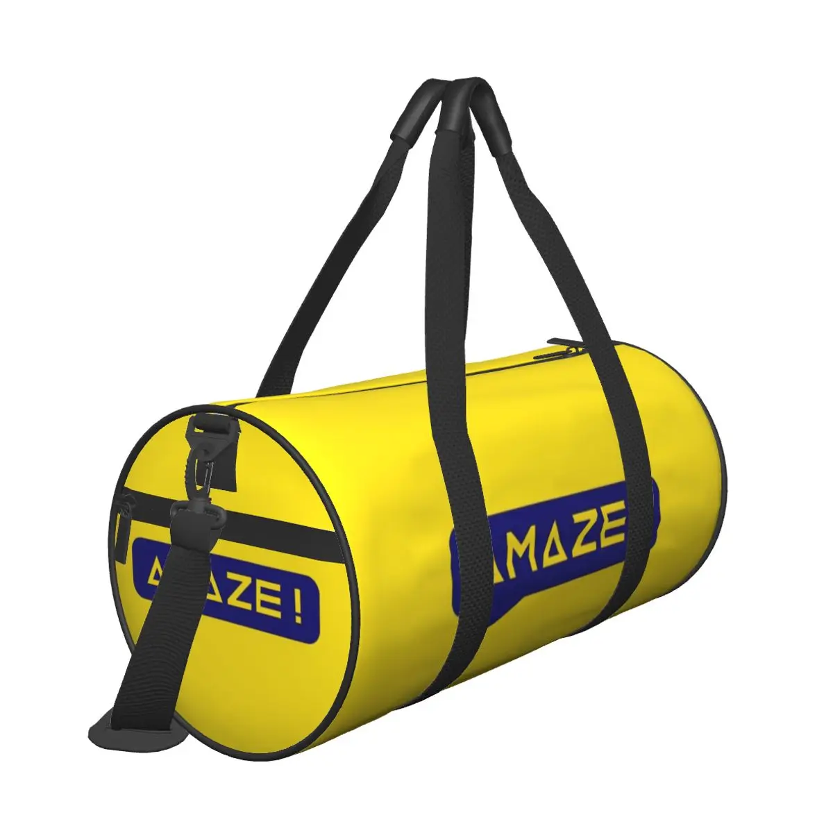 Hot Sale Project Hail Mary - Amaze! (Yellow On Blue) Travel bag European Travel Flight Bag