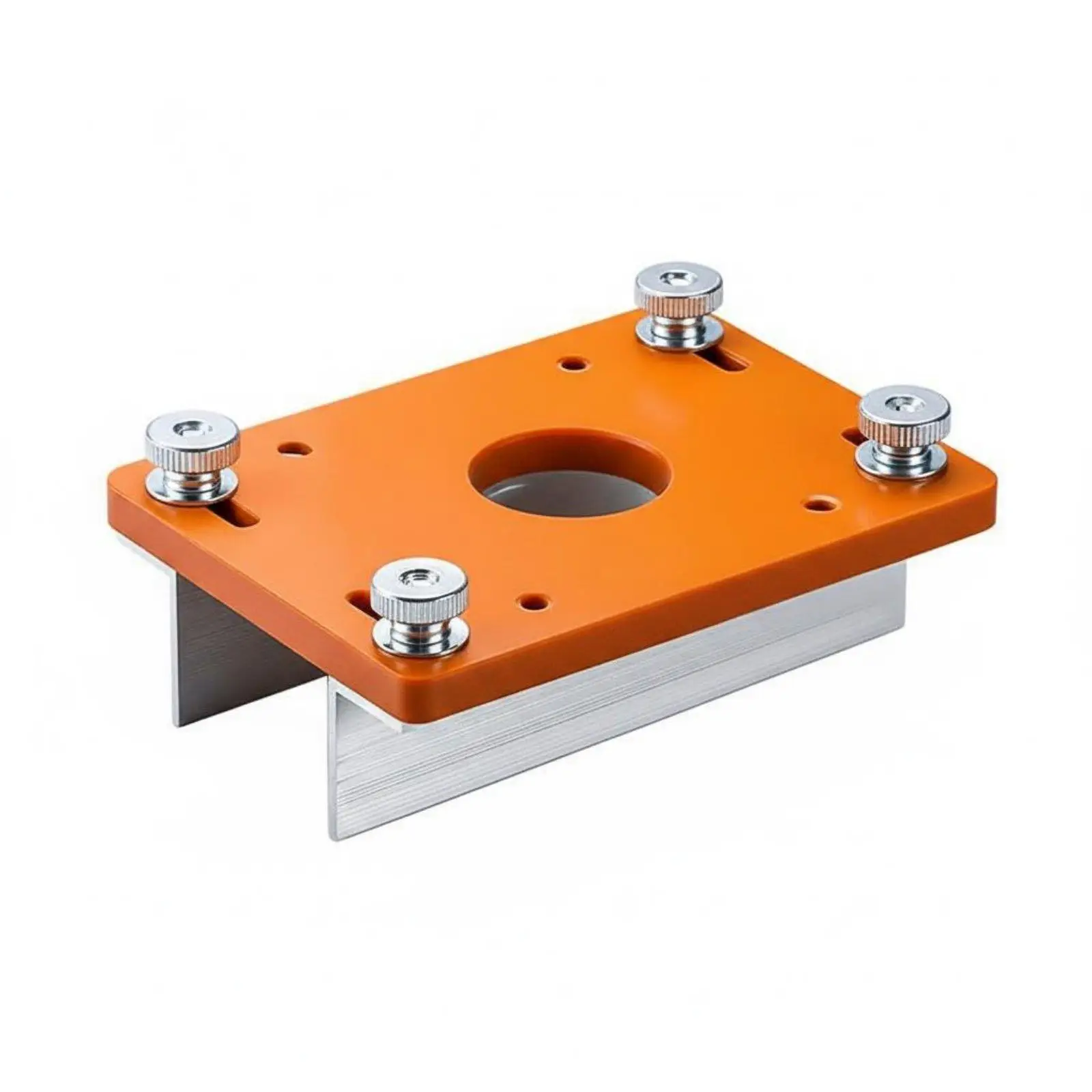 Slotting Locator Grooving Guide Adjustable Scale Router Plate Tool for Drawer Side Panel Installation Use