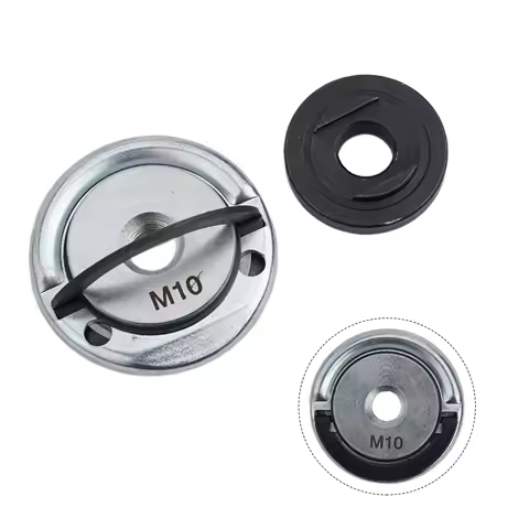 1 Pcs M10 Quick Release Self-Locking Grinder Pressing Plate Flange Nut Power Chuck Set Power Chuck Tools Parts