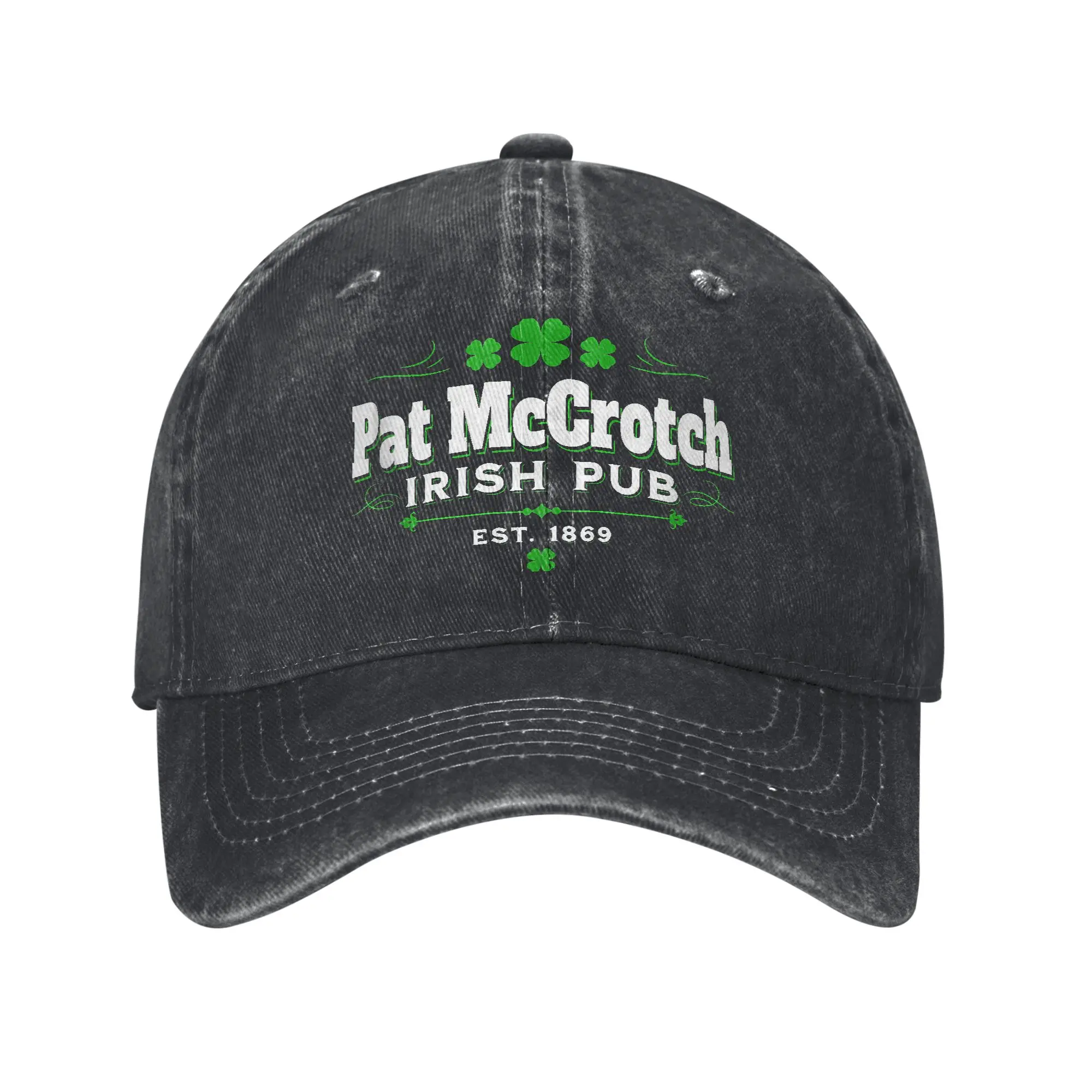Pat McCrotch Irish Humor Novelty St Patricks Day Casual Baseball Cap Men Summer Outdoor Sports Trucker Hat Print Baseball Caps