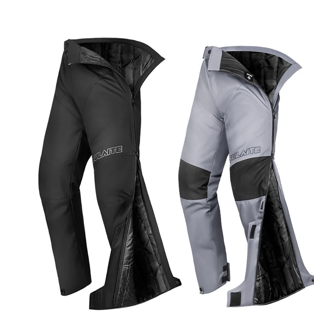 SULAITE Men Motorcycle Anti Drop And Wear-resistant Winter Quick Release Pants Motocross Pants CE Slow Rebound Protector