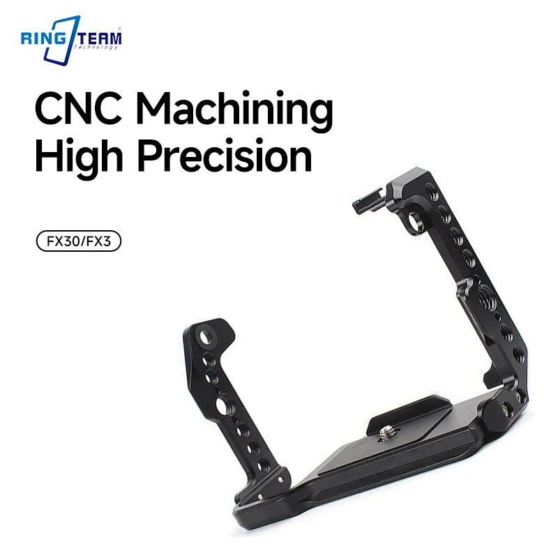 

ProGrade Camera Cage for Sony FX30 FX3 - Aviation Aluminum CNC Machined Rig with Quick-Release Plate & Accessory Mounts
