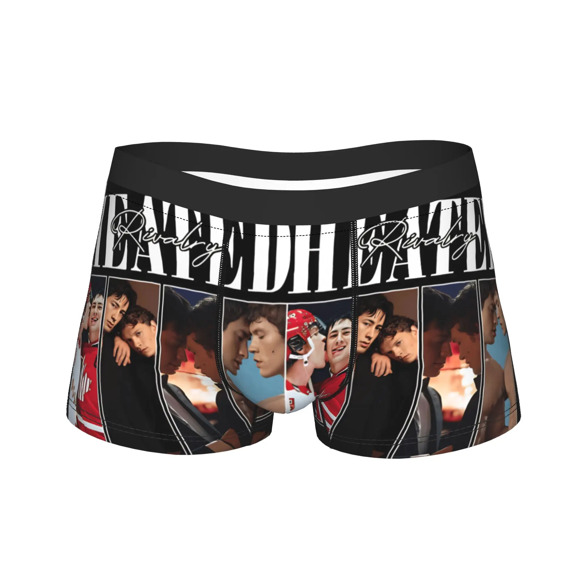 

Hockey Heated Rivalry Hollander Rozanov LGBT Love Boxer Shorts Pouch Underwear Hot Sale Printing Boxer Men Panties Plus Size