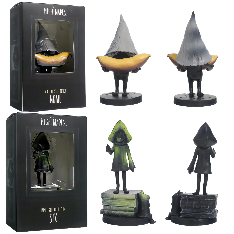 Figura Coleccionable de PVC de Little Nightmares, Muñeco de Seis Personajes, Juguete