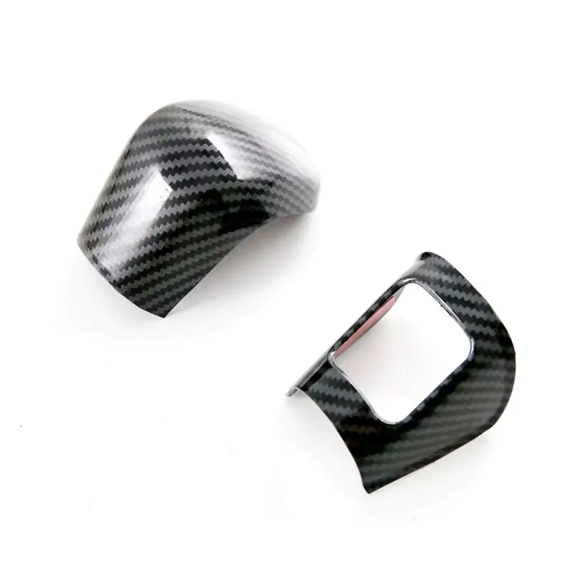 

Car Central Control Gear Shift Knob Cover Carbon Fiber Pattern Automotive Supplies For Toyota Yaris Ativ/Vios 2023 2024