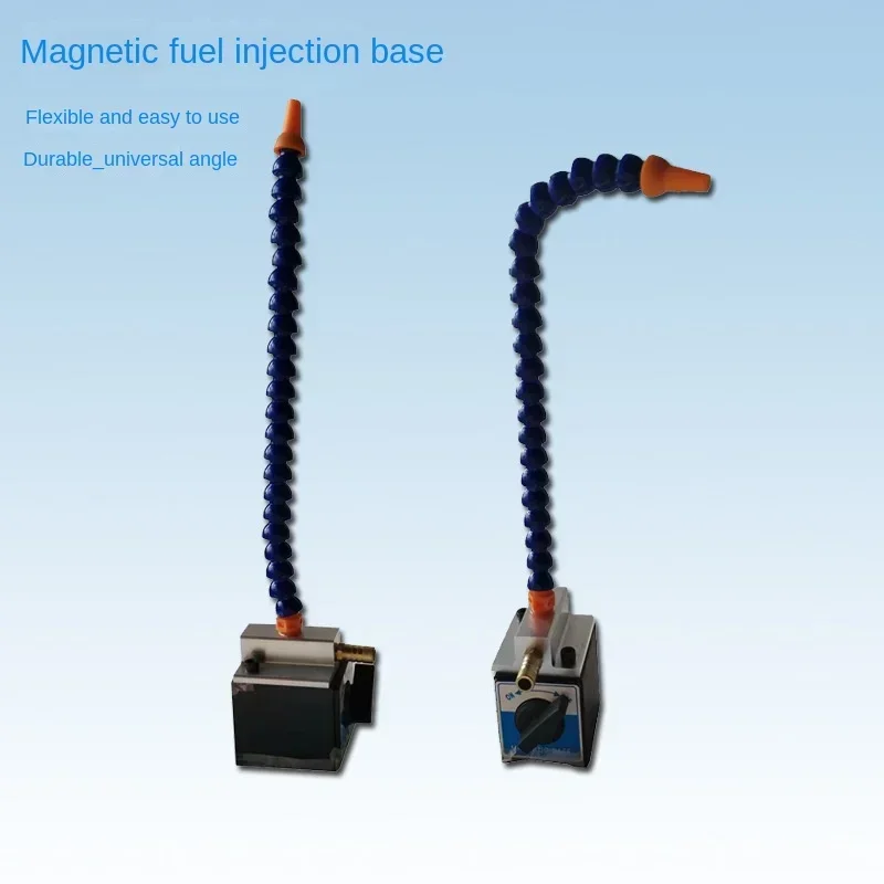 Switch type magnetic fuel injection seat, double tube fuel injection gauge seat, porous magnetic seat machine tool