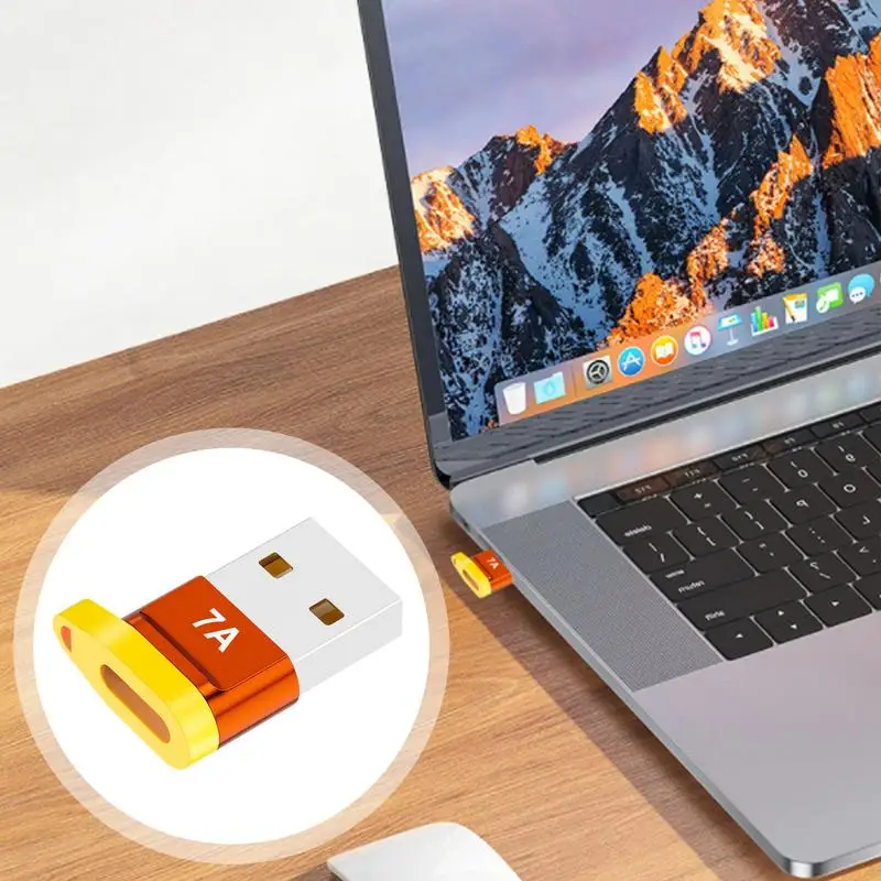 USB C USB Adapter Fast Charging Type C Adapter Converter USB2.0 Female To Male USB Adapter Charger Cable Converter For Type C