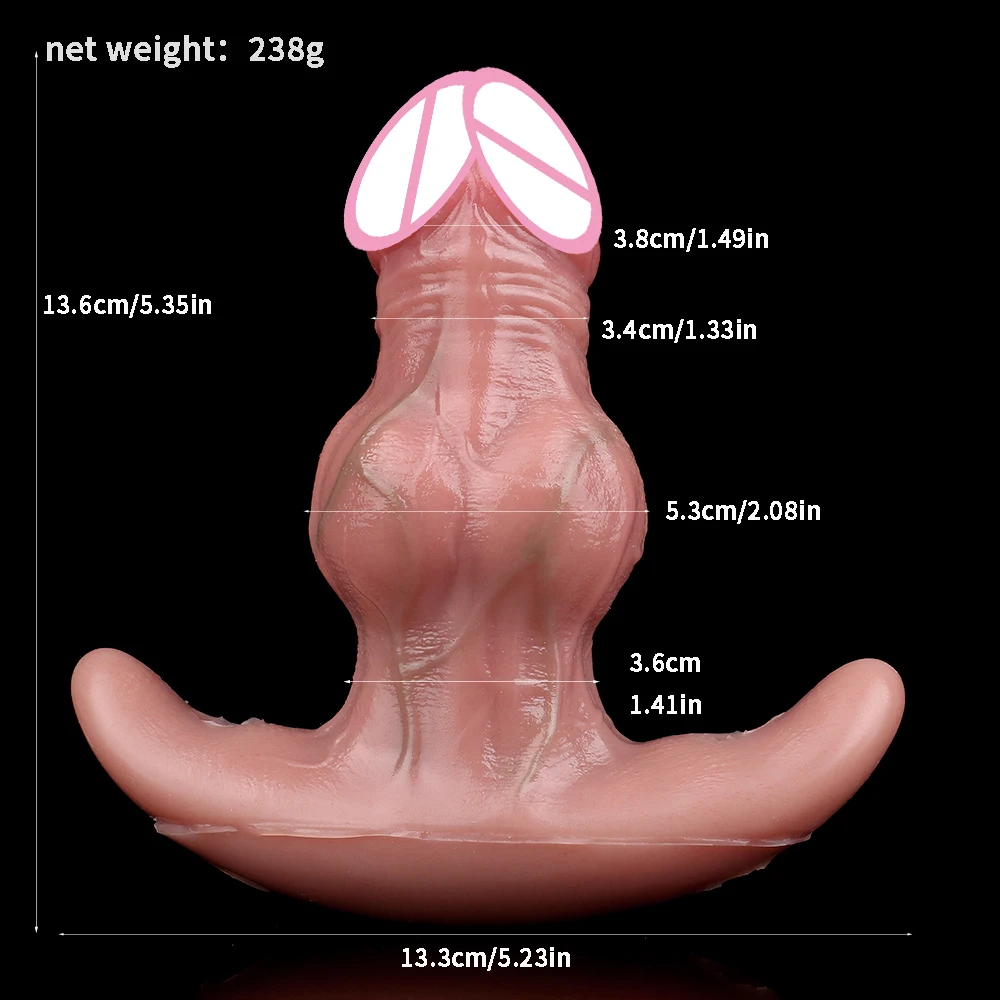 FAAK سيليكون يمكن ارتداؤها عقدة المكونات الشرج مع ذيل كبير التحكم اللاسلكي تهتز قضيب جلدي واقعية دسار الفم الكمامة BDSM لعبة الجنس
