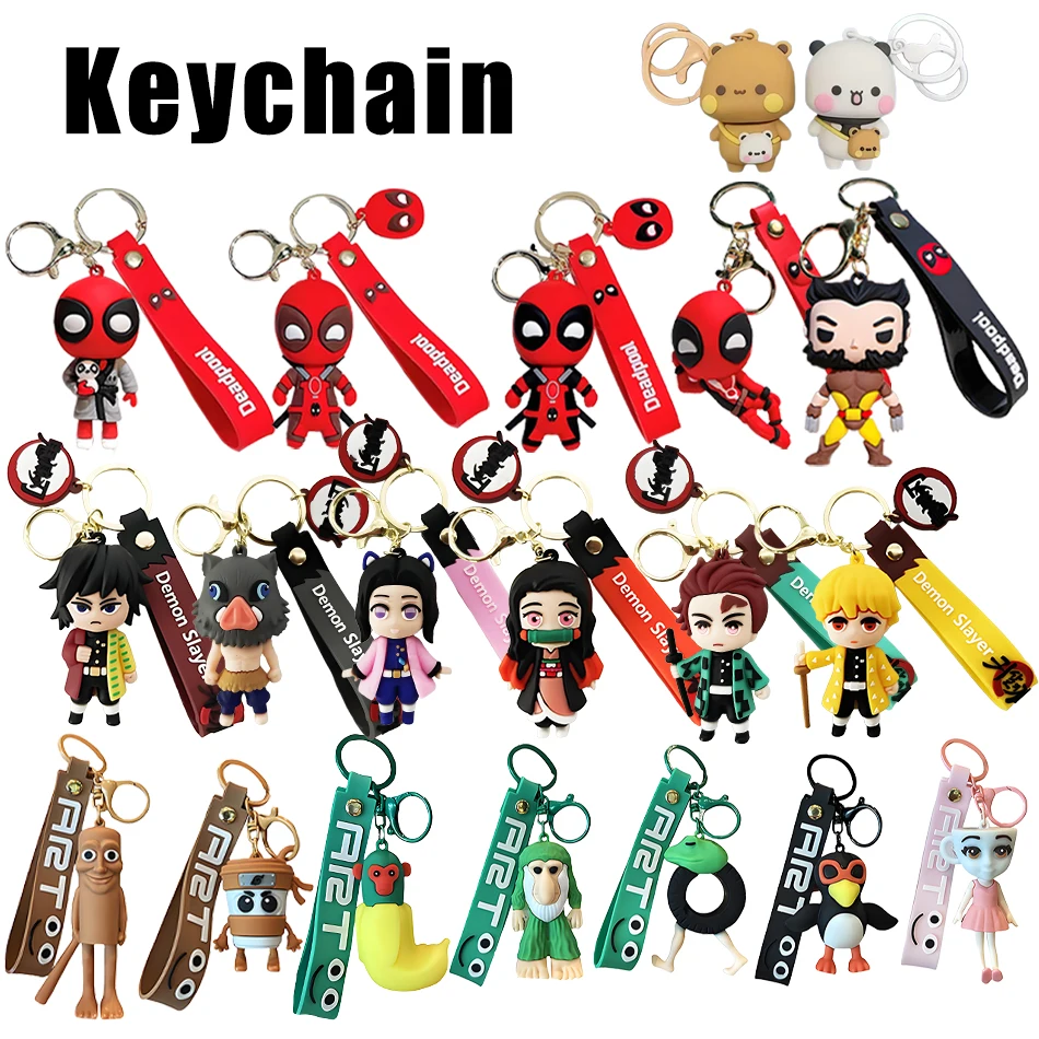 جديد الإيطالية Brainrot الحيوانات سلاسل المفاتيح للملحقات مضحك سيجما Skibidi Rizz القط سخيف ميمي Keyrings المشجعين الأصدقاء الهدايا