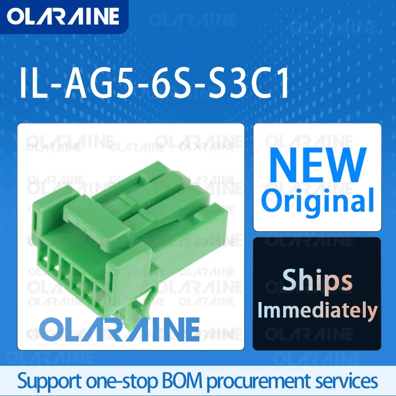 

20/50/100Pcs IL-AG5-6S-S3C1 100% brand new and original IC chip Automotive connectors 6 Position 3 A