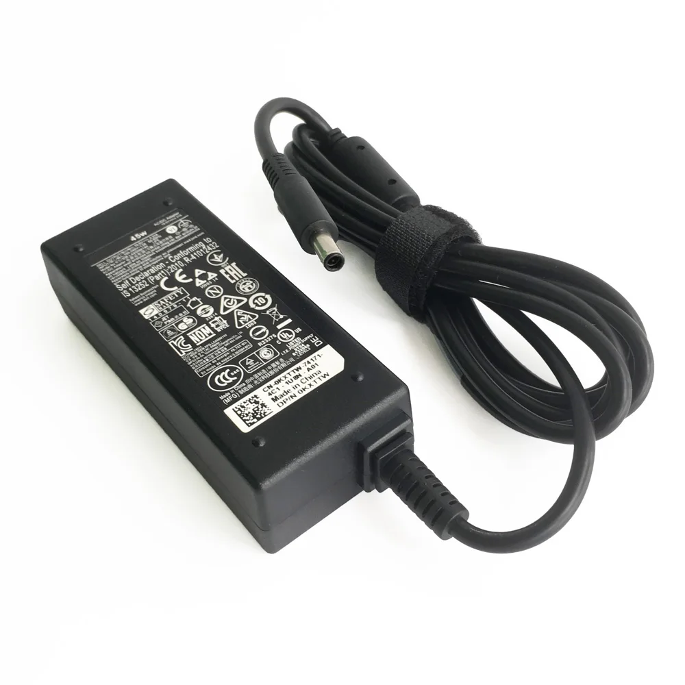 Original 19.5V 2.31A 14 45W Laptop Ac Carregador Adaptador Para Dell Vostro 3458 3459 5459/Vostro 15 3358 3558 3559 5568 3568 Energia