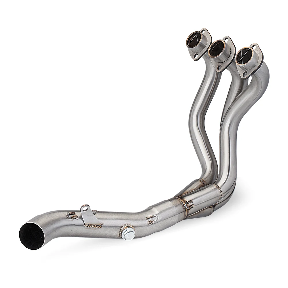 

Для мотоциклов Yamaha MT09 FZ09 XSR900 2014-2020: выхлопная система Escape Moto, передняя соединительная труба из нержавеющей стали синего цвета, для глушителя 51 мм