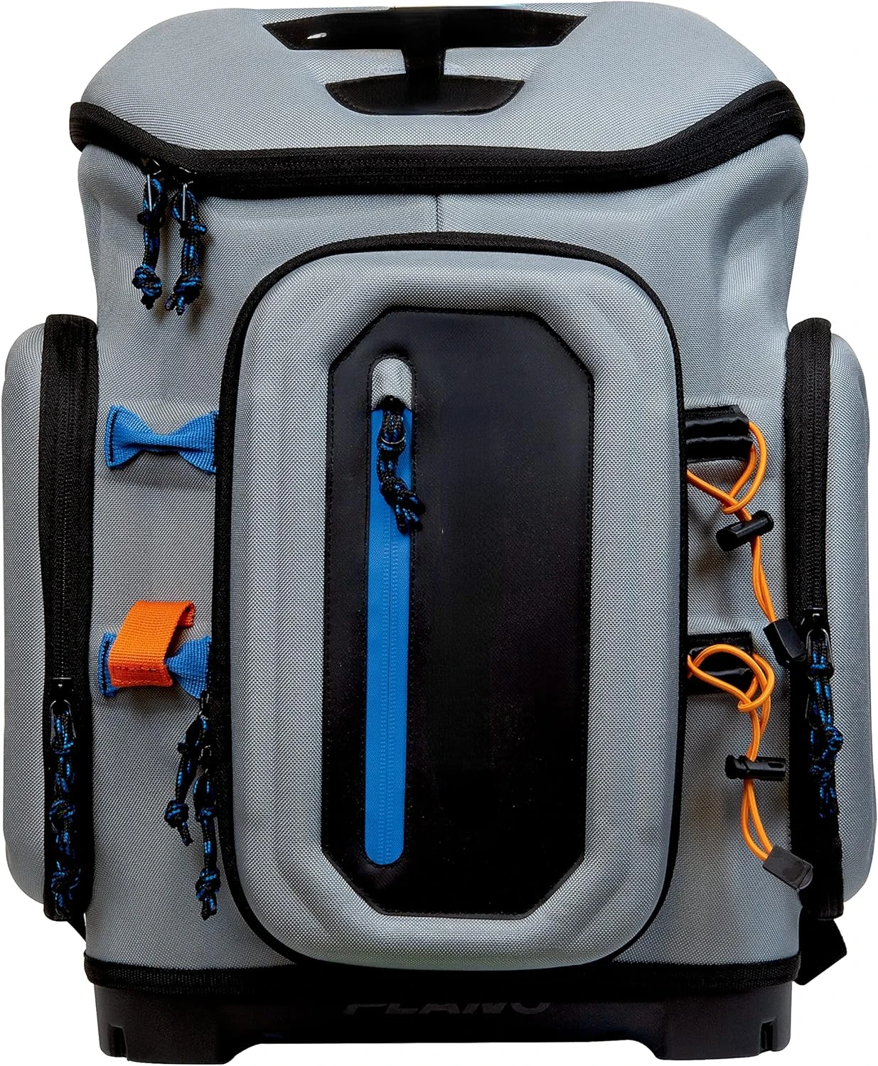 3700 Tackle Fishing Backpack, Gray EVA Material, Includes 3 3750 StowAway Utility Boxes for Worms, Lures, & Baits, Waterproof