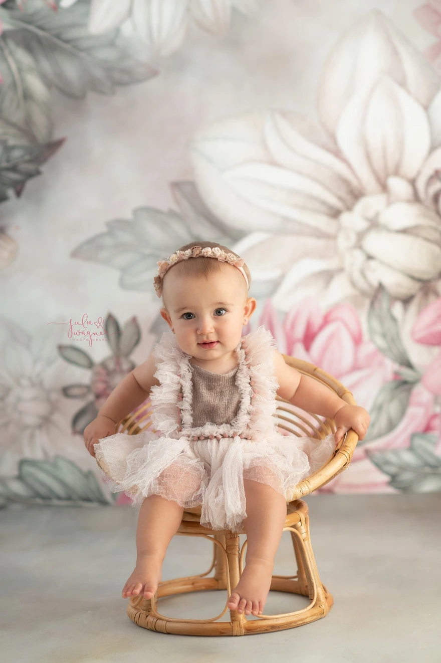 Fondos florales pintados a mano para sesión fotográfica de bebé, fotografía de mujer embarazada, utilería para estudio fotográfico de bebé, fondo de flor rosa