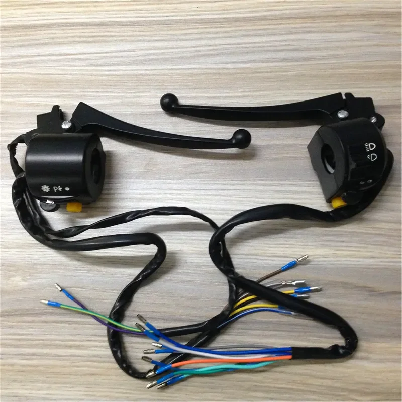 STARPAD For Jialing JH70 total cattle horn switch assembly black switch to the left side of the seat assembly (electric start)