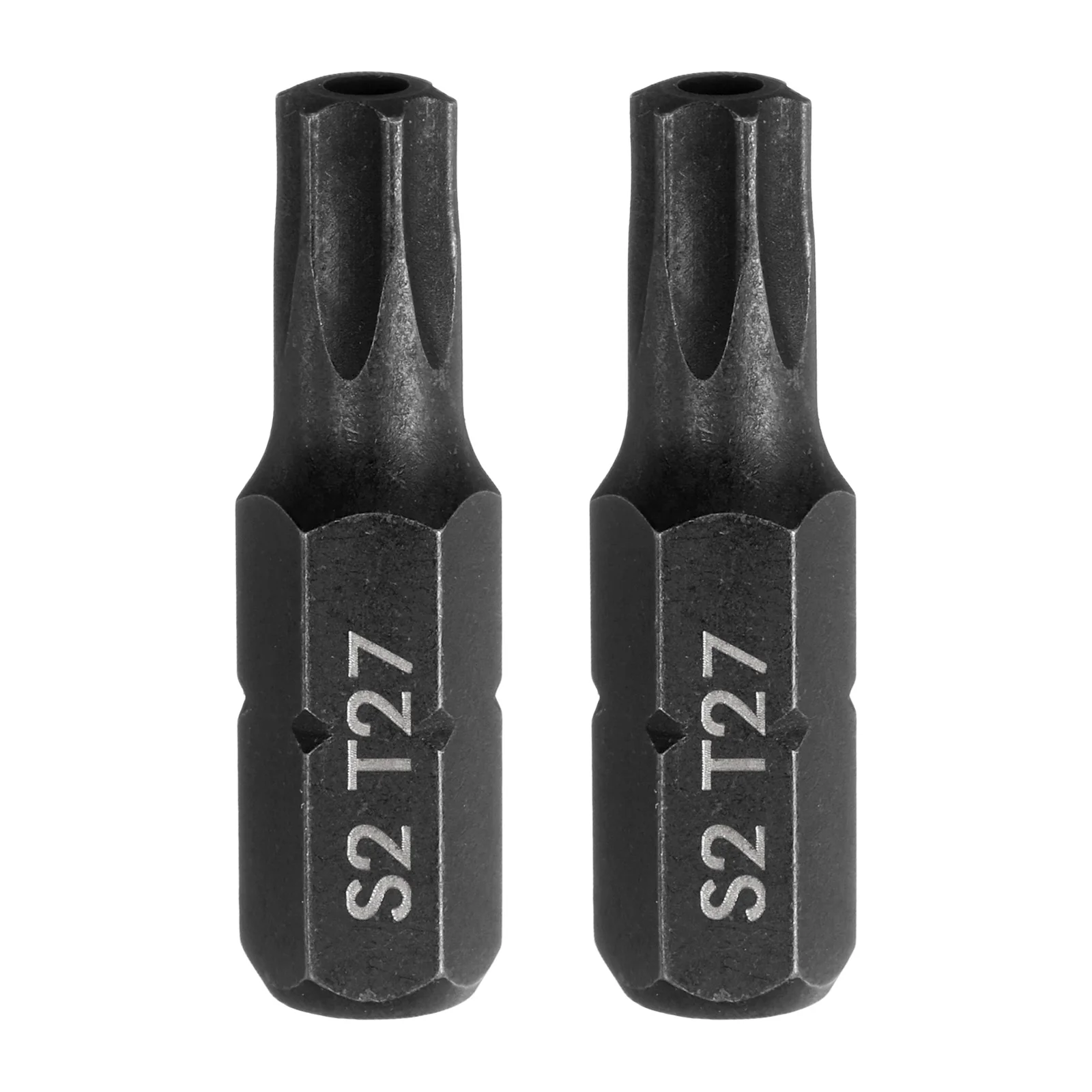 T6 T8 T10 T15 T20 T25 T27 T30 T40 Torx-Schraubendreher-Bits 1/4 Zoll Sechskantschaft 25mm S2 Sternkopf Sicherheits-Schraubendreher-Bits 2/5/10 Stück