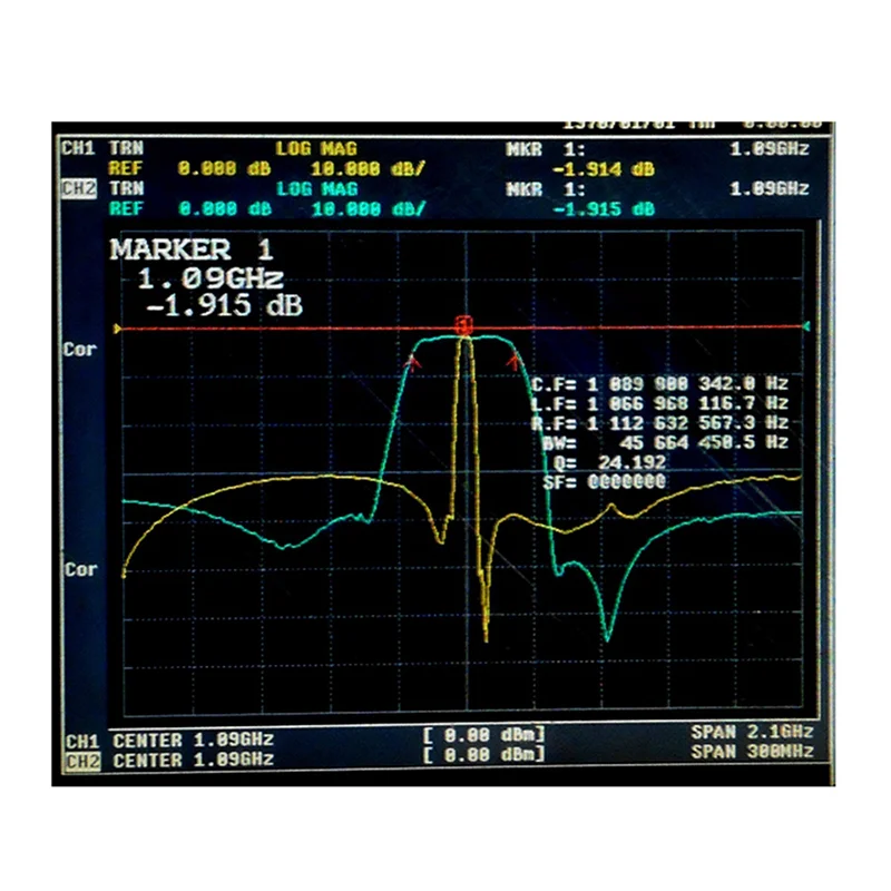 【سعر ساخن!】2X 1090 ميجا هرتز ADS-B مرشح تمرير الموجة SAW واجهة SMA 1090S مرشح ممر الموجة #4