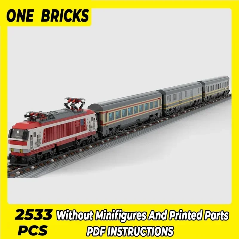 Technical Moc Bricks City Car Model EC Colosseum Train Modular Building Blocks Gifts Toys For Children DIY Sets Assembling