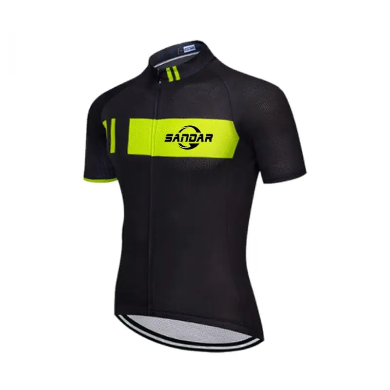 2025 New Team Cycling Jersey Men Summer Outdoor Short sleeve Jersey MTB Bicycle Sports Riding Quick Dry Bicycle Shirts