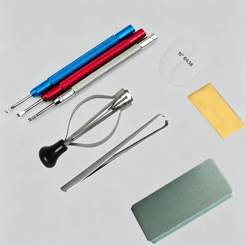 

Watch Hands Remover Manual Watch Hand Needle Removal Lifting Tool Alloy Steel Watch Repair Tool Set 3/4/8PCS