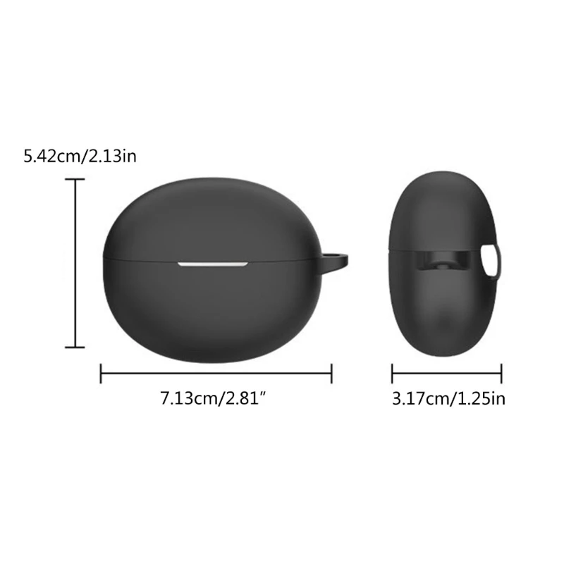 Soft Silicone Case Earphone Pouches Cover AntiScratch for LP19 Earphones