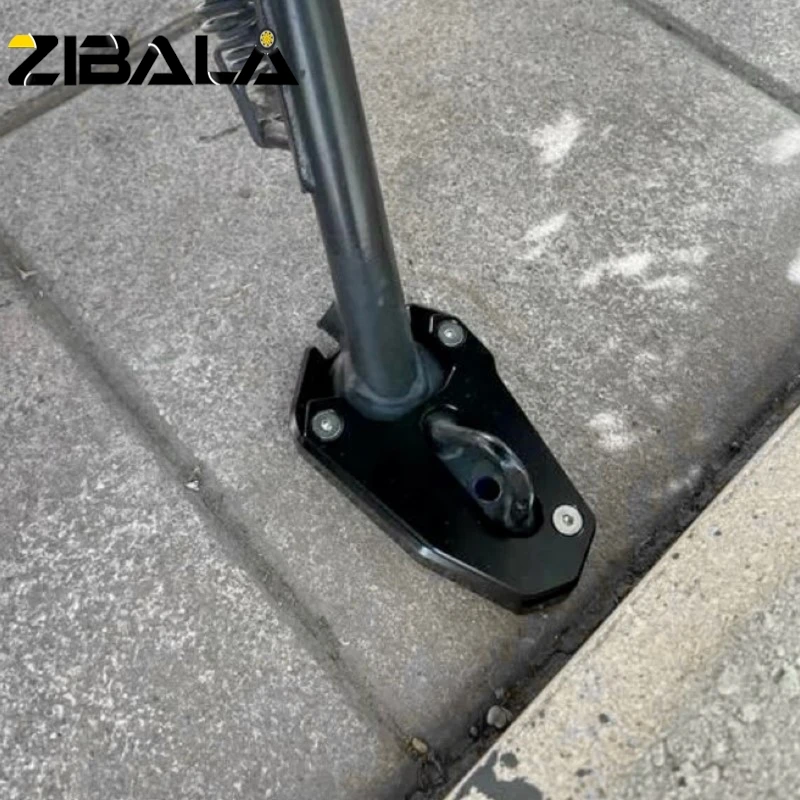 

2024 2025 Kickstand For Suzuki SV 650 ABS SV650 SV650 X 2018-2023 Motorcycle Aluminum Foot Side Stand Enlarger Pad Support Plate
