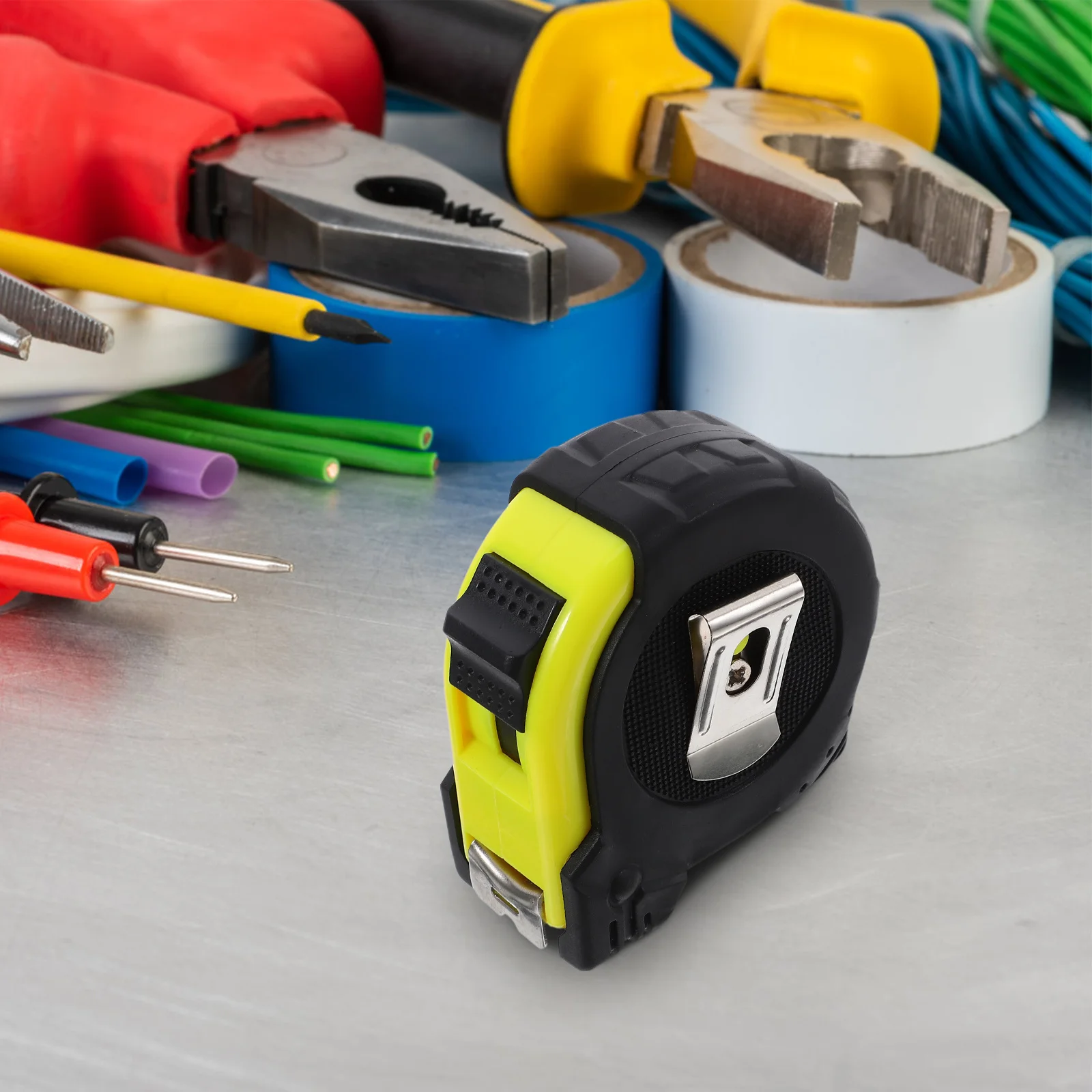 

5 Meter Carbon Steel Tape Measure Waterproof Retractable Metric Measuring Tape for Professional Tools Portable Pocket Ruler Clip