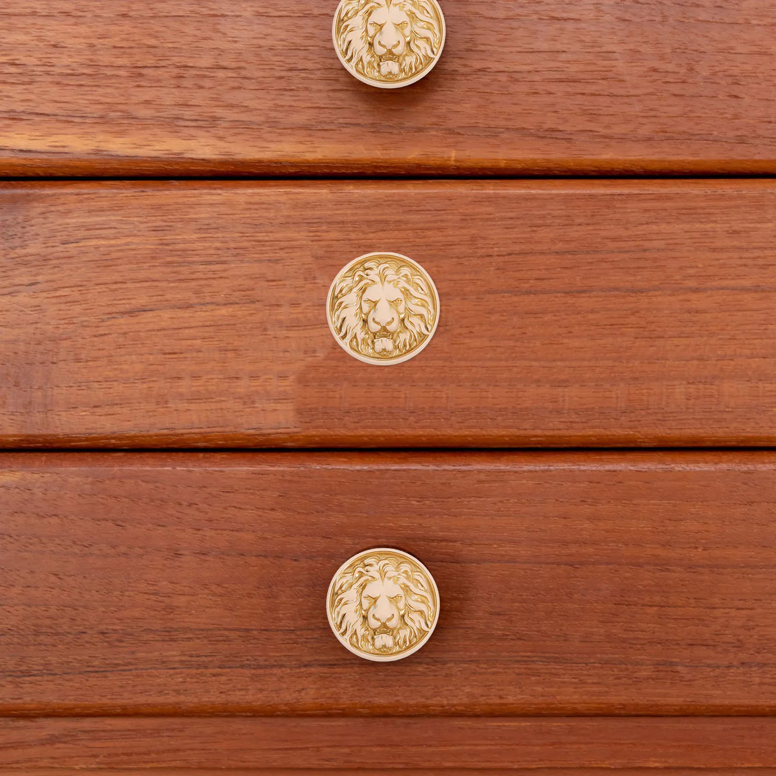 

3 Pcs Lion Head Handle Drawer Kitchen Wardrobe Pulls Cabinet Handles Door Knob Creative Furniture Knobs
