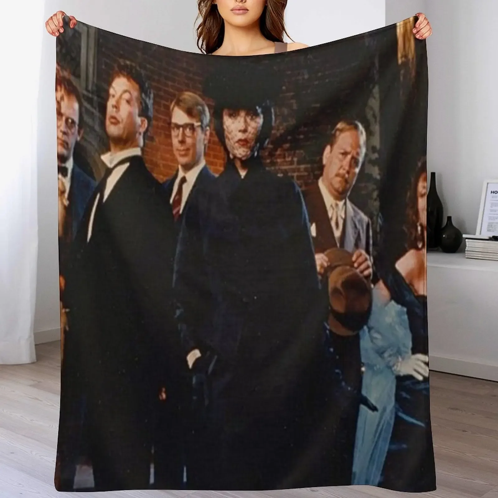 Couverture douillette pour canapé, idéale pour regarder la télévision ou faire la sieste