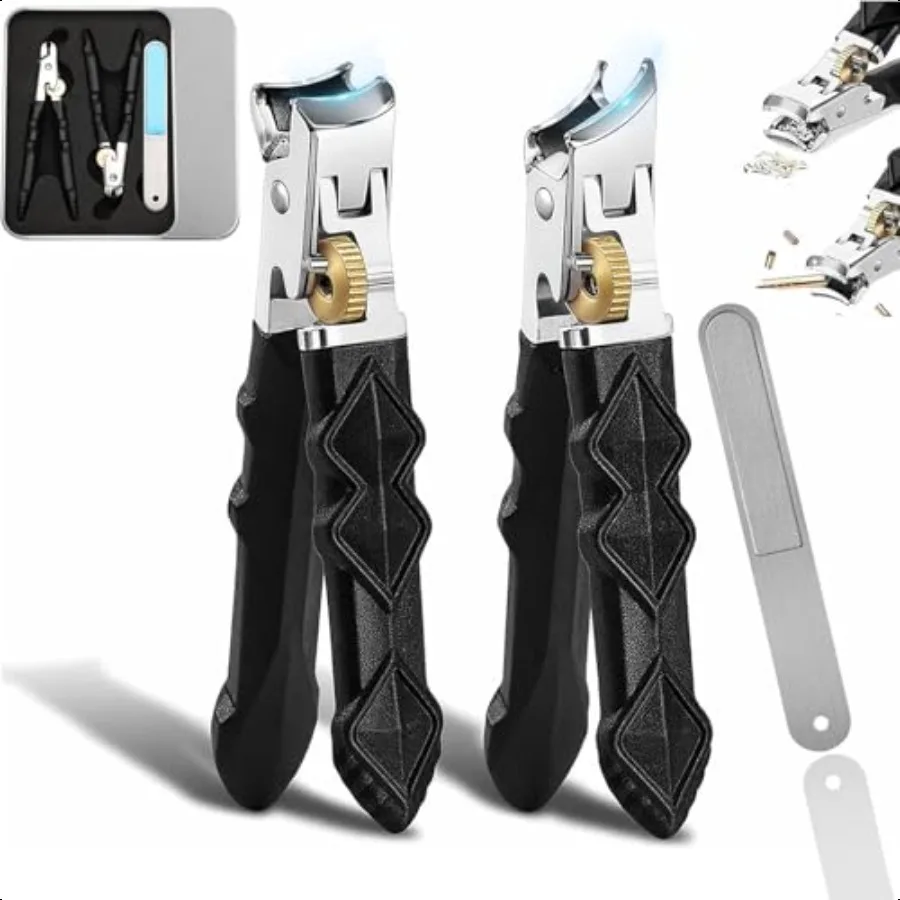

Zoerely Orthoclip Двухсекционный Zoerely Orthoclip Кусачки для ногтей на ногах Кусачки для ногтей из нержавеющей стали 2025 Модернизированные 180 Широкий укус