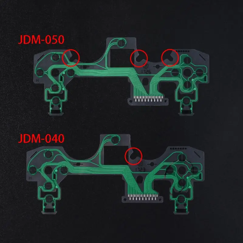 Ribbon Circuit Board Film Flex Cable for Pro JDM-040/050 Controller Conductive Film Keypad Flex Cable PCB Joystick