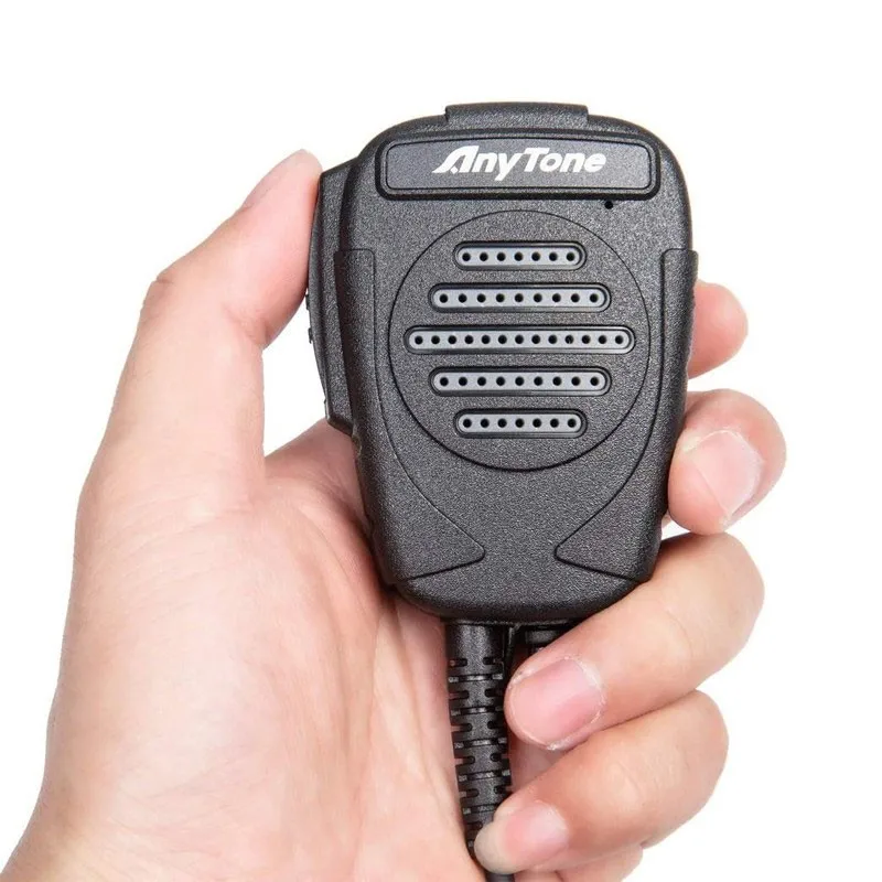 Original AnyTone Handheld Microphone with K-Type Connector for AT-D878UV/AT-868 Walkie Talkies