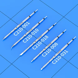 C210 Soldering Tips Compatible with JBC T210 Handle for CD-2SD/2SHE Station Welding Nozzle C210-001 C210-007 C210-008 C210-018