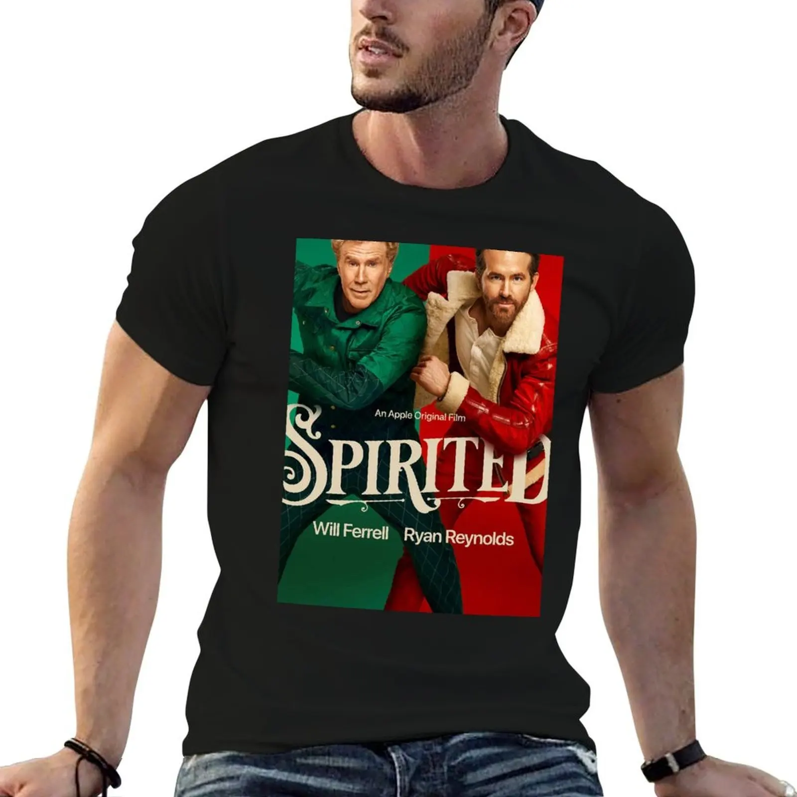 Spirited Movie T-Shirt t shirts for man cotton soft man t shirt heavy cotton t shirt men 100% cotton luxury brand T-shirt