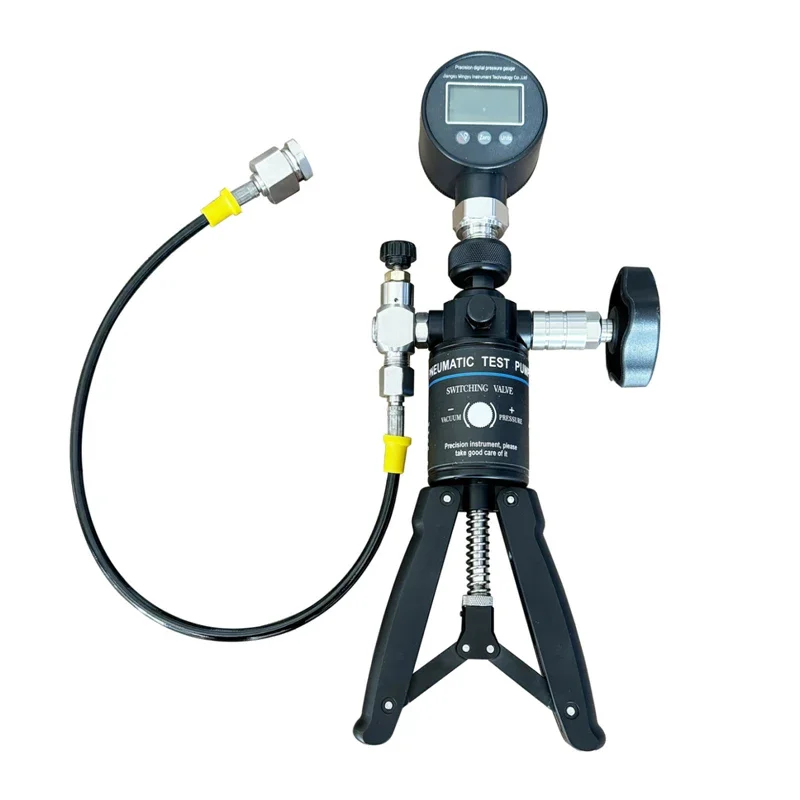 -95 ~ 4.0Mpa Handhold Operating  Vacuum Pump Air Pressure Calibrator Gauge Calibration