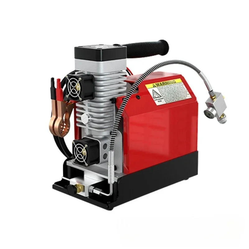 Compresor de Aire PCP GX-CS2 30Mpa 300Bar 4500Psi 12V, Bomba de Alta Presión Portátil de 12V para Tanques de Buceo, Bomba para Automóvil con Salida de 12L/min