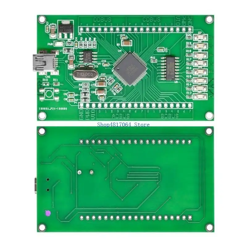 T3LB FT2232HL USB2.0 Fast Speed Learning Board for Embeddeds Device Prototyping