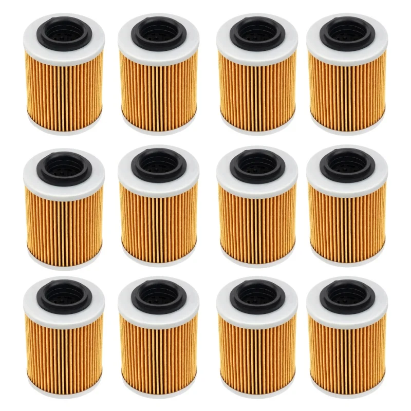 2/4/6/8/12pcs Motorcycle Oil Filter for CFMoto CF400 CF450 CF500 CF520 CF600 CF625 CF800 X8 U8 Z8 Fuel Filter Engine Accessories