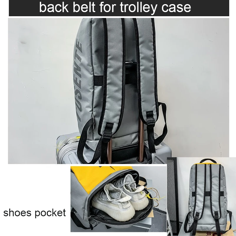 Sport Gym Bag Women Fitness Backpack Large Waterproof Multi-Functional Shoes Warehouse Men Travel Pack Sportsbag Shoulder Bag