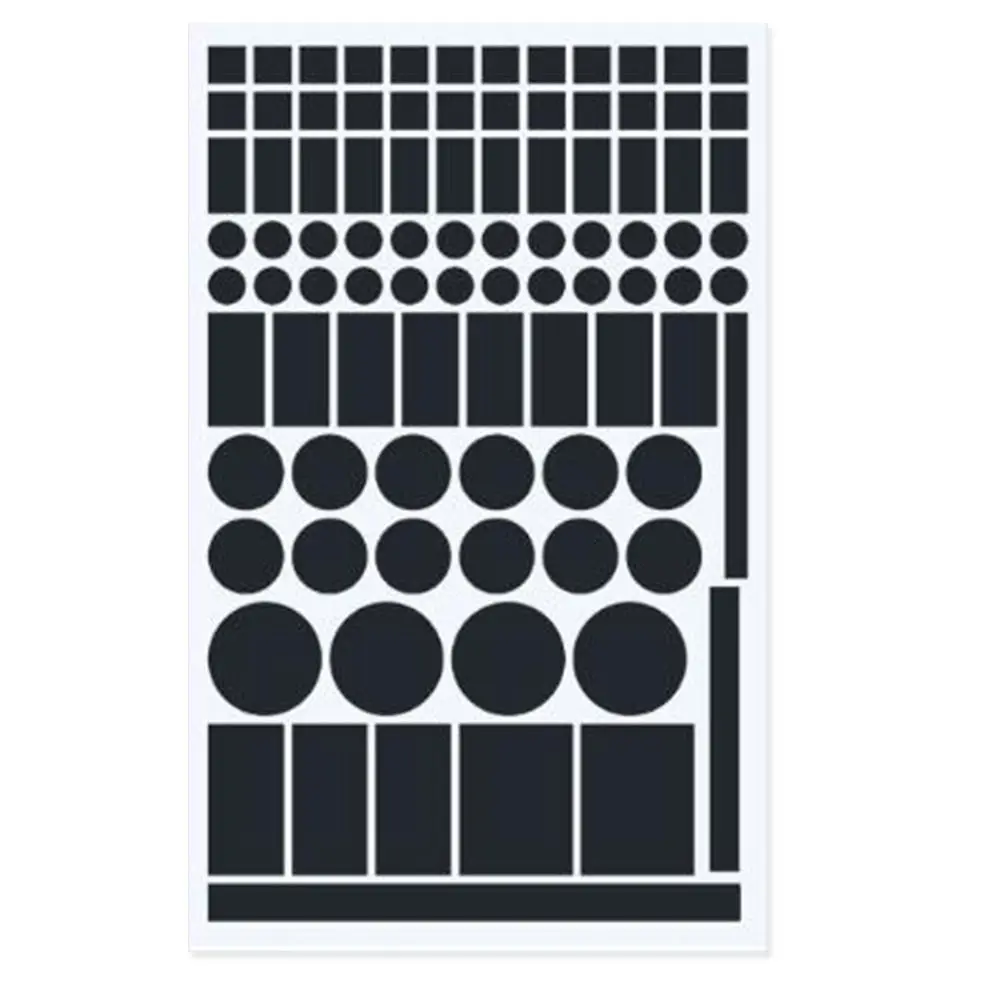 Led Covers Block Light Dimming Stickers Black Color Great Adhesion Strength Led Light Blocking Stickers Shading Avoid Glare