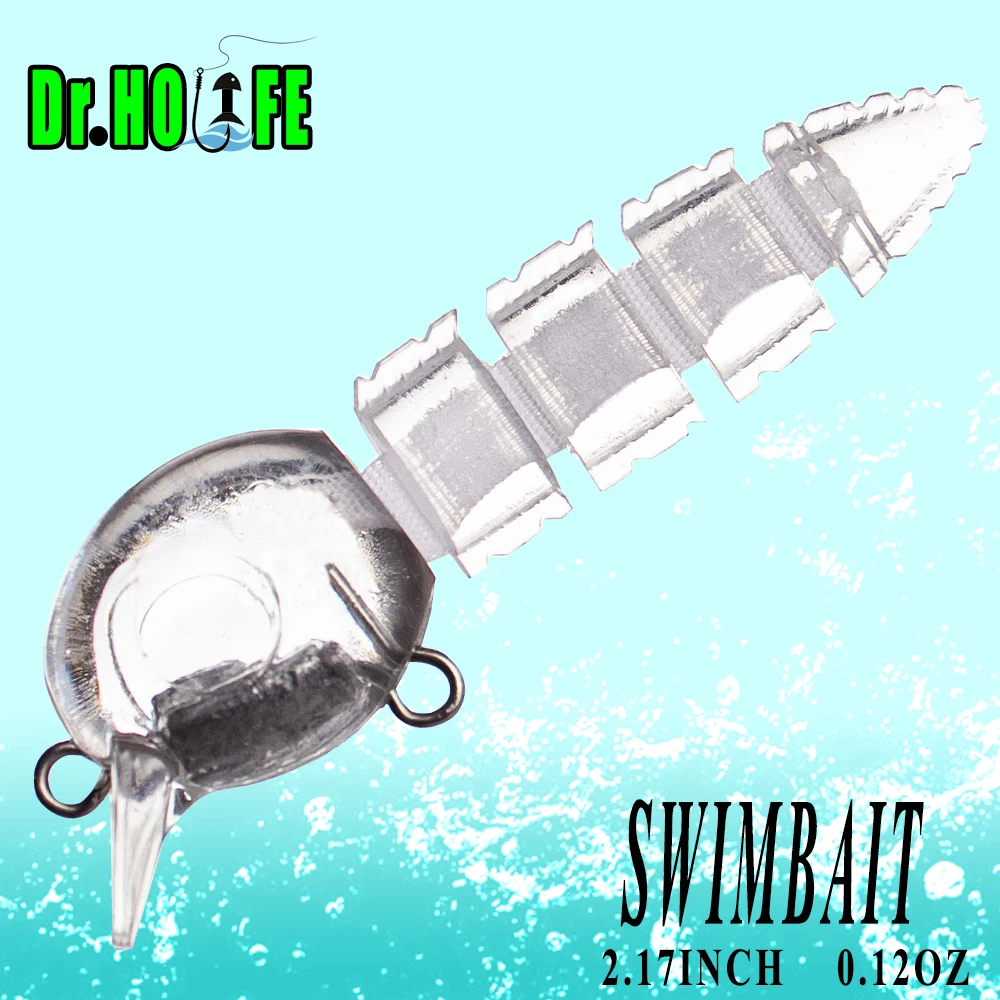 

Dr.Holife 10 шт./лот раковина неокрашенная приманка для плавания мини искусственная приманка 5,5 см 3,5 г шарнирная приманка для плавания для DIY рыболовная приманка