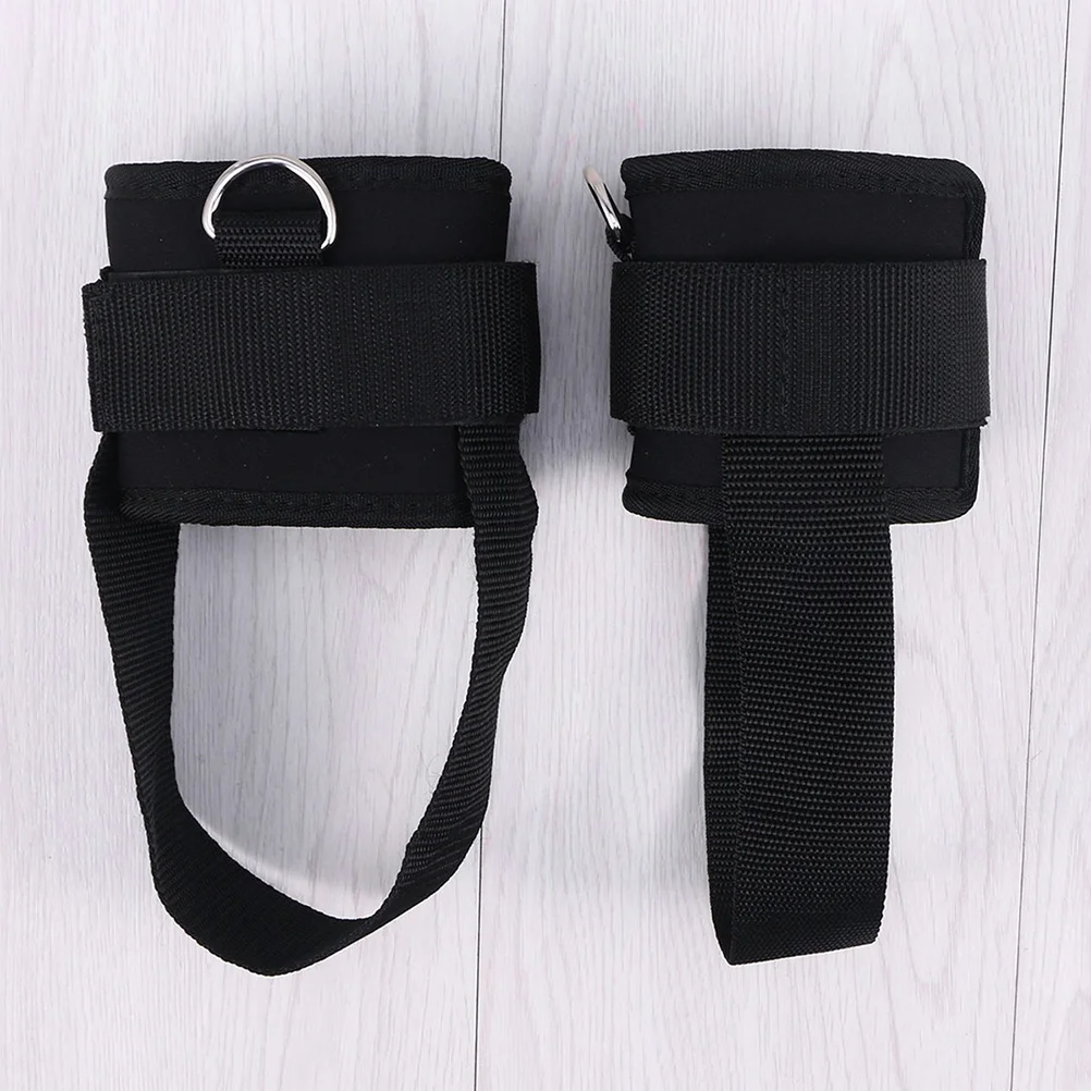 

1 Pair Fitness Ankle Straps Wear-Resistant Portable Leg Extensions For Cable Machine Yoga Training Fitness Accessories