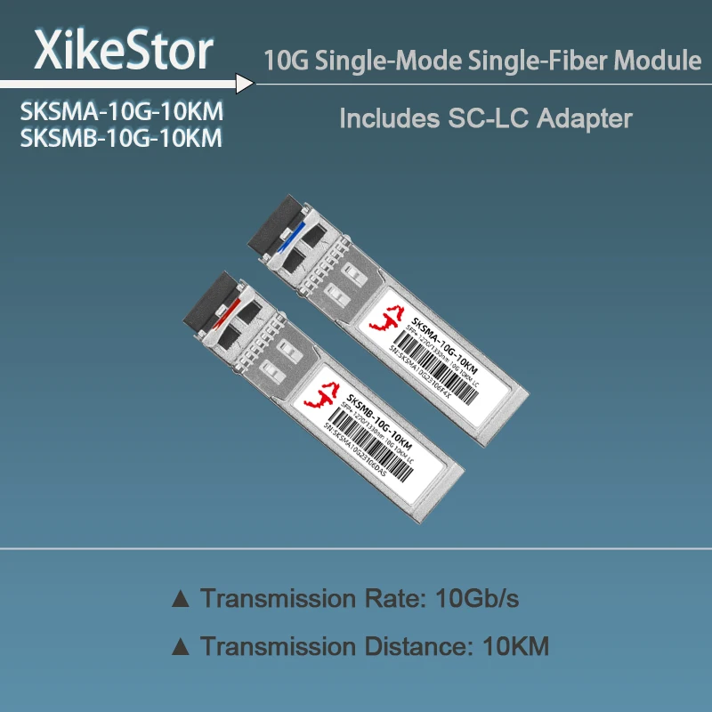 

10G Single-Mode Single-Fiber Module Stable transmission plug-and-play