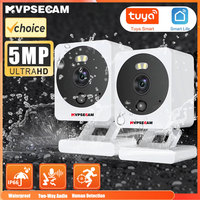 Tuya Smart Mini WiFi IP Camera Indoor Wireless Home Security AI Human Detect CCTV Surveillance Block Camera 5MP IP67 Waterproof