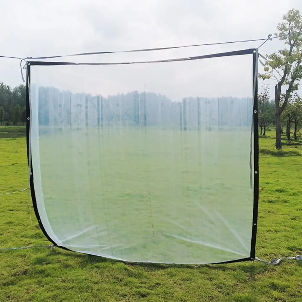 High-quality Transparent Tarp Waterproof Tarpaulin for Outdoor Garden Rainproof with Rope Multifunctional Patio Canopy Plant