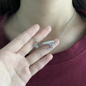 Cosplay -Star -Halskette Anhänger für Jungen über Blumen, Cross, Schlüsselbeinkette, Schmuckzubehör, F4 Thailand, Thymian, Gorya, TV -Serie 10 Hauptverkaufskette Thailand - №3